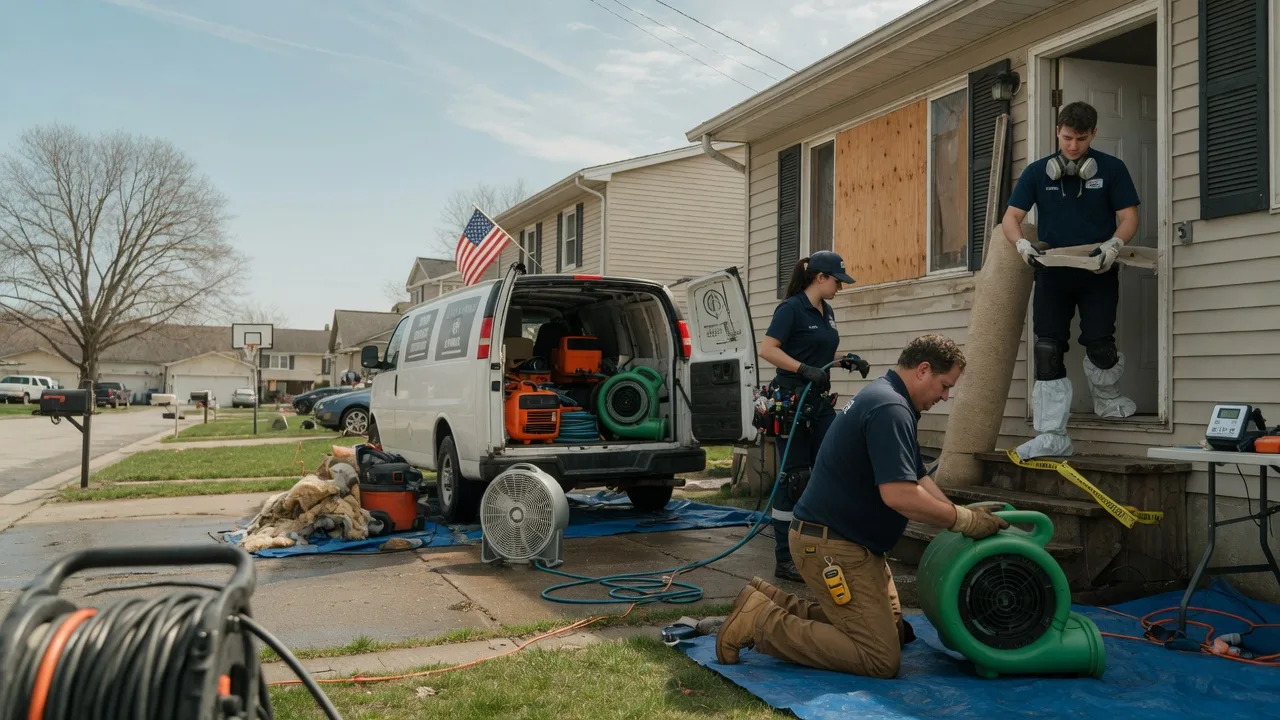 Water Damage Restoration in Woodville, WI near me